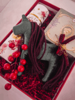Festive Set γούρι 2026 Green Horse και Μπαλαρινα