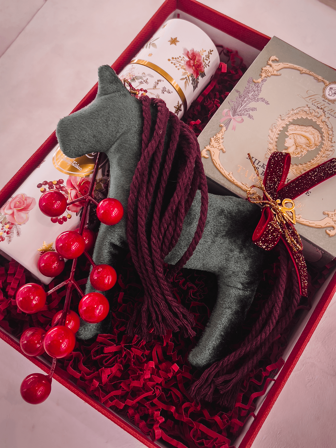 Festive Set γούρι 2026 Green Horse και Μπαλαρινα