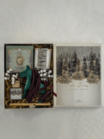 Festive Set γούρι Green Horse 2026 White Christmas
